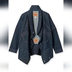 Levi's x Making The Cut Levi's S/M Denim Upside Downable Trucker Jacket